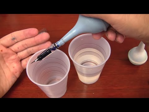 Fast Pen Flushing (Fountain Pen 101)
