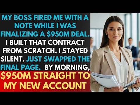 I Was Fired By A Note While Finalizing A $950 Million Deal — So I Signed It Under Their Rival’s Name