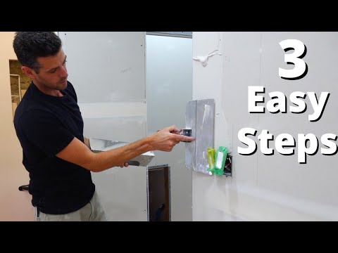 The EASIEST way to coat CORNER BEAD!