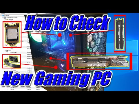 How to Check - New Gaming PC