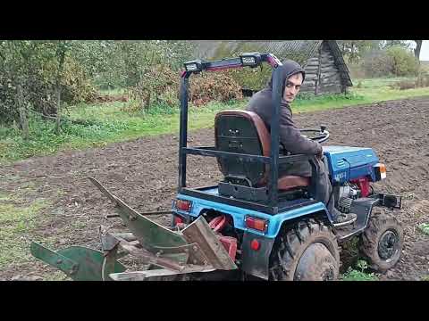 Finished the reversible plow