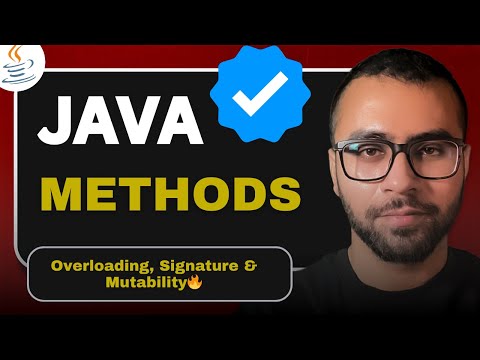 Methods in Java | Overloading | Signature | Mutability