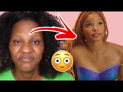 Makeup Transformation The Little Mermaid  Black Ariel Cirurgia Plástica #tutorial