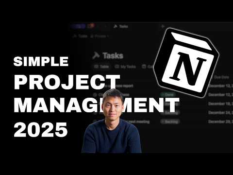 Project management SIMPLIFIED with Notion