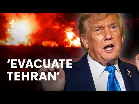 Israel Iran conflict: Trump warns Tehran to evacuate - Day 5
