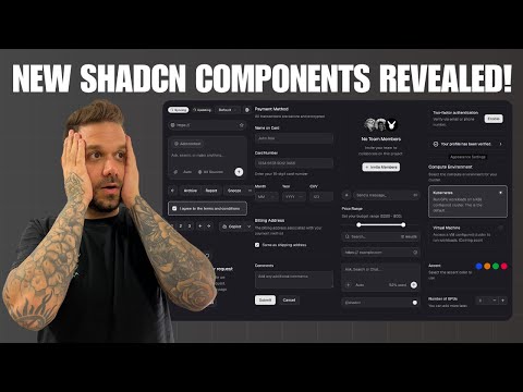 NEW Shadcn Components Revealed! (Exclusive First Look 👀)