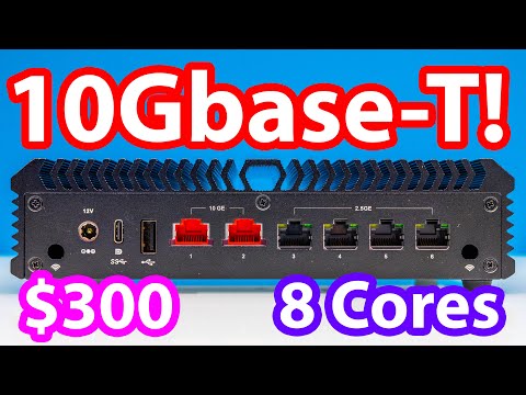 The NEW $300 10GbE Router, Firewall and Virtualization System