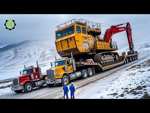 Extreme Dangerous Transport Skill Operations Oversize Truck | Biggest Heavy Equipment Machines #73