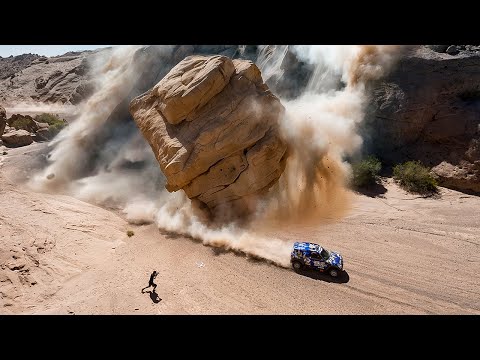 55 gewaltige Felsstürze mit der Kamera festgehalten