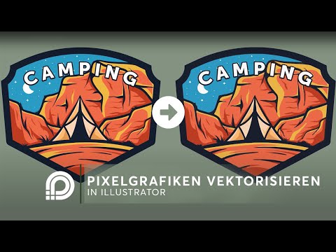 Pixelgrafiken in Illustrator vektorisieren