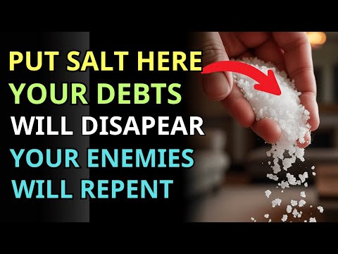 Sprinkle Salt on This, Debtors Will Pay Back Everything, & Enemies Will Beg for Forgiveness,Fengshui