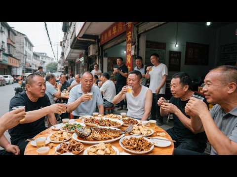 淮安超好吃的苍蝇馆子，一斤二两红烧大肠头50元一份 4个菜118块【舟小九】