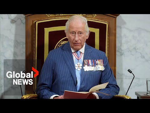 "The True North is indeed strong and free": King Charles delivers Canada throne speech | FULL