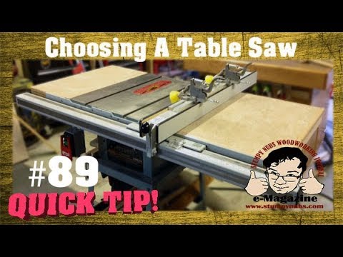 Do you have the wrong table saw? A no-BS buyer's guide.