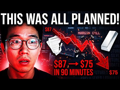 They Crashed Silver Intentionally… Again ($87 → $75 in 90 Minutes!)