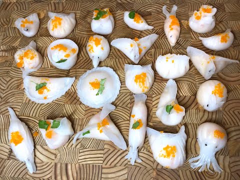 [各種餃類做法]-餃類在點心行業上非常廣泛應用，主課和必修課，所以，做好每一種餃類各款型狀造形，還有各種各樣皮類，千變萬化，做到色香味型倶全，在工作和日常生活中不斷學習，探索，進取。