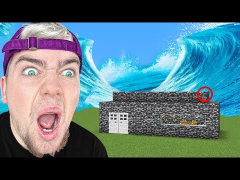 J'ai survécu a 100 CATASTROPHES NATURELLES sur Minecraft !