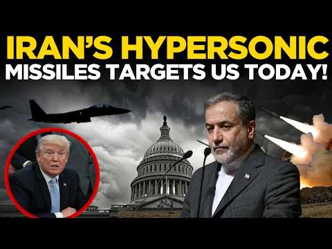 Breaking News LIVE: Iran Launches Hypersonic Missiles Toward US! | FM Araghchi | World News LIVE