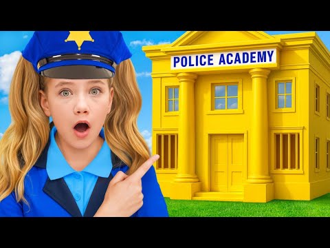 Funny escape from prison adventure with dress up challenge