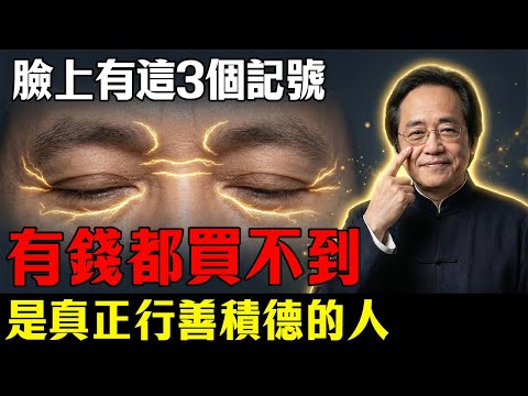 臉上有這3個記號,是老天爺給你的“免死金牌”!倪海廈:這是真正的“陰騭紋”,整容都整不。#倪海廈 #中醫養生 #面相學 #風水 #經方