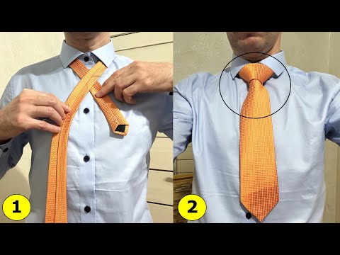 Millions of people don't know this method How to tie a tie!