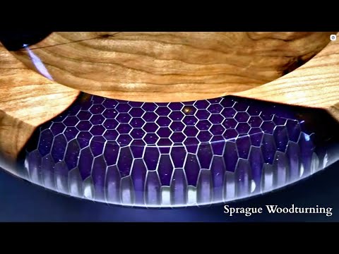 Woodturning - This Isn't Your Normal Honeycomb!!