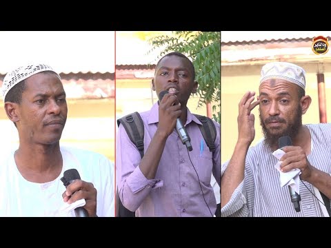 جغمة صاحب المنتوج البشري في جامعة كوستي مداخلة - مع الشيخين شهاب عوض ,وأحمد البدوي 2018