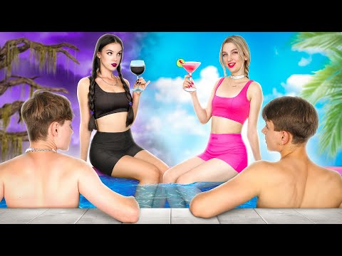 Переживаю Фильм Барби VS Уэнсдей VS Русалка  Я Оказалась В Фильме Крик