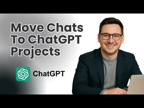 How To Move A Chat To A Project In ChatGPT