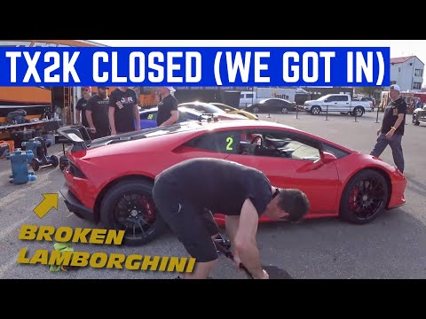 We Got Into The CLOSED TX2K20 After A NIGHTMARE Road Trip