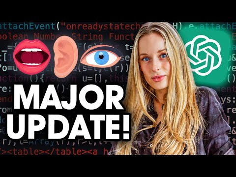 ChatGPT Hears, Sees & Speaks NOW | Use These Updates to Learn Coding (& other technical things) Fast