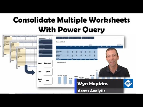 Consolidate Multiple Excel Worksheets using Power Query Custom Functions