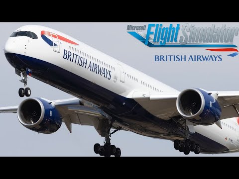 MSFS 2024 LIVE VATSIM | Heathrow ✈️ New York | Airbus A350 British Airways | Ultra Rtx 5060 TI