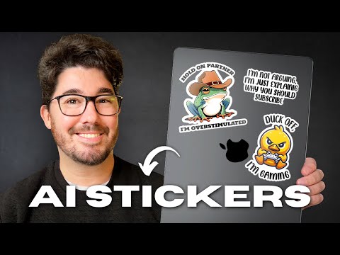 Start The Ultimate AI Sticker Business (ChatGPT + Kittl + Nano Banana)