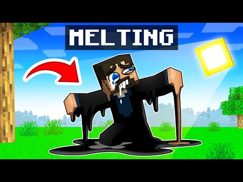 Melting in Minecraft
