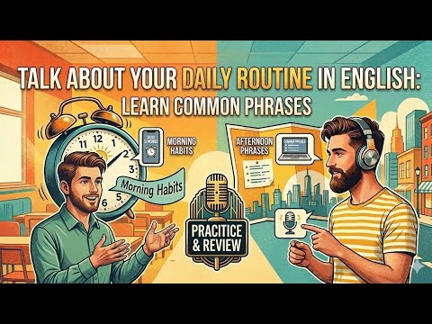 Talk About Your Daily Routine in English – Learn Common Phrases