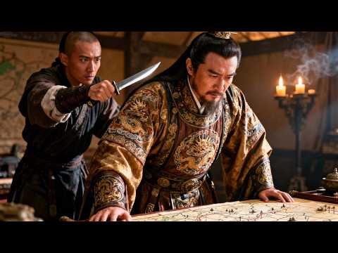 Kublai is stabbed in the back by his brother but survives,then turns the tide with one deadly strike