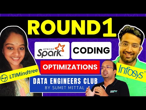 Apache Spark 1st Technical Round Live Interview | Spark Optimization Coding #interview #question