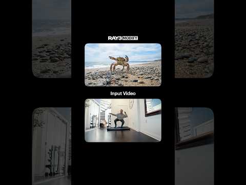 BTS: Crab Walk - Reimagined with #Ray3 Modify Video in Dream Machine.