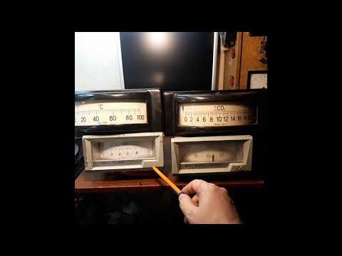 Логометры Ш69000, Л64, ЛПр53, милливольтметры Ш4501 МПШП54 Работа,описание, эксплуатация, переделка.