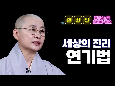 [#원영스님] 14. 부처님께서 깨달으신 연기법, 연기법을 통해 이해하는 중도 | 불교대백과2