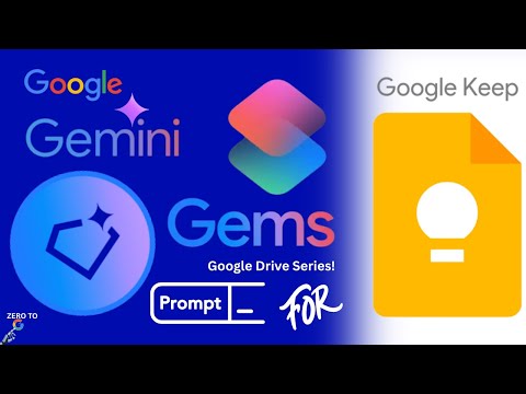 Google Keep on AUTOPILOT?! (Gemini Gems: Your Notes Just Got 100x Smarter!)