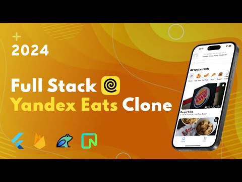 Flutter Yandex Eats Clone with Firebase, Dart Frog (2024)