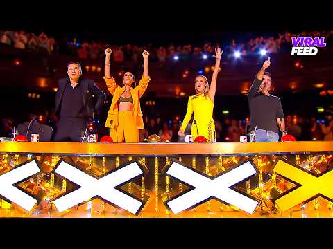 10 Most JOYOUS Golden Buzzers on Britain's Got Talent!