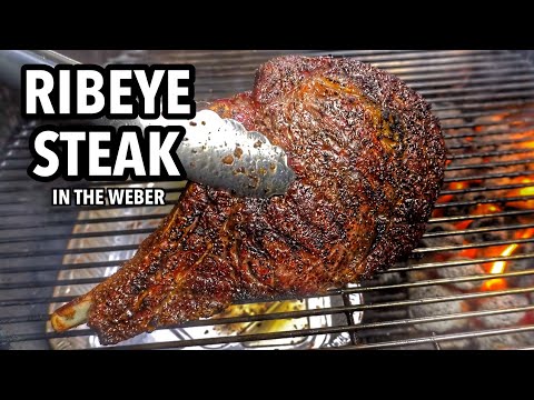 How to Reverse Sear a Ribeye Steak in a Weber