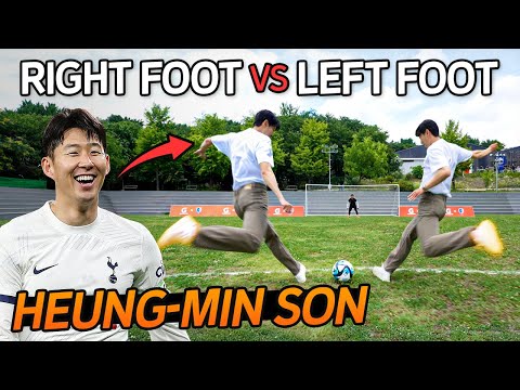Heung Min-Son’s Right Foot vs Left Foot… Who Wins?