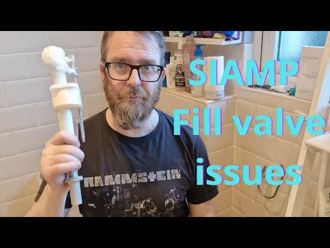 SIAMP Toilet fill float valve common issues and description