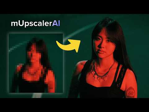 mUpscaler AI is the EASY way to upscale old footage!