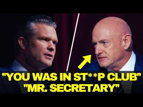 Sen. Mark Kelly Opens Pete Hegseth's "Open Book" — He Had No Answer!