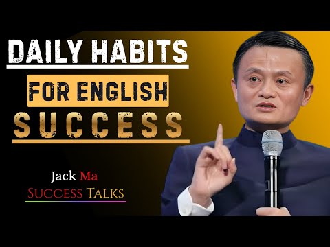 How I Improved My English Without Coaching | Best Speech By Jack Ma